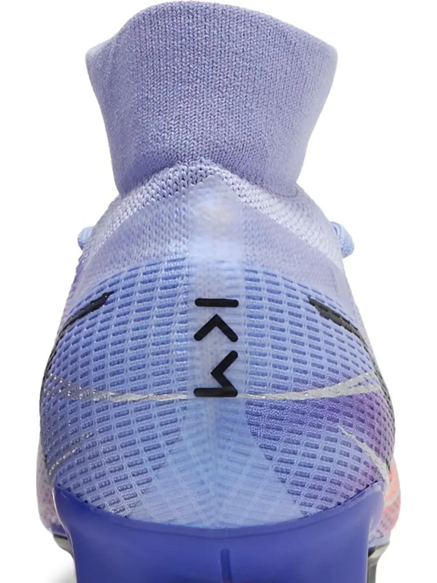 Бутсы Nike Kylian Mbappé x Mercurial Superfly 8 Pro FG 'Flames' — изображение 7 из 8, фиолетовый