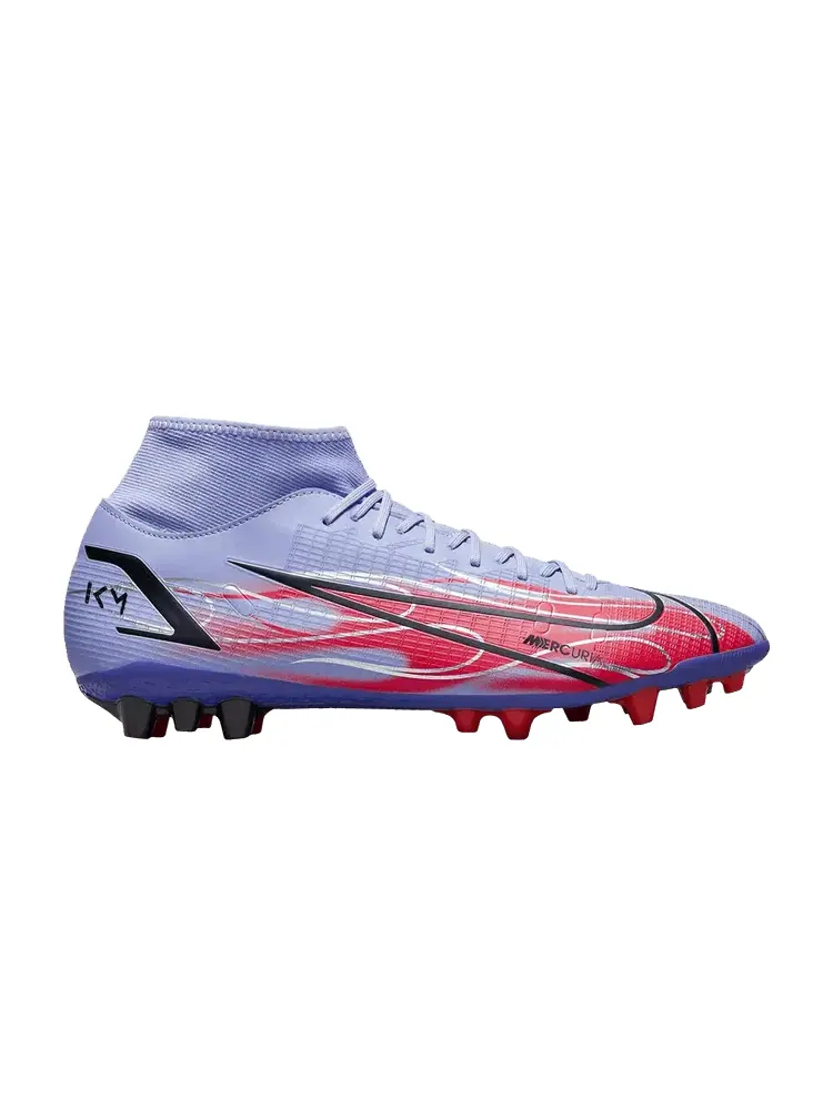 Бутсы Nike Kylian Mbappé x Mercurial Superfly 8 Academy AG 'Flames' — изображение 1 из 1