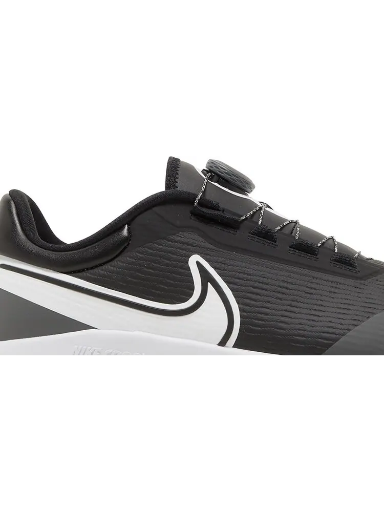 Бутсы Nike Air Zoom Infinity Tour NEXT% Boa Wide 'Black Iron Grey' — изображение 2 из 8, черный