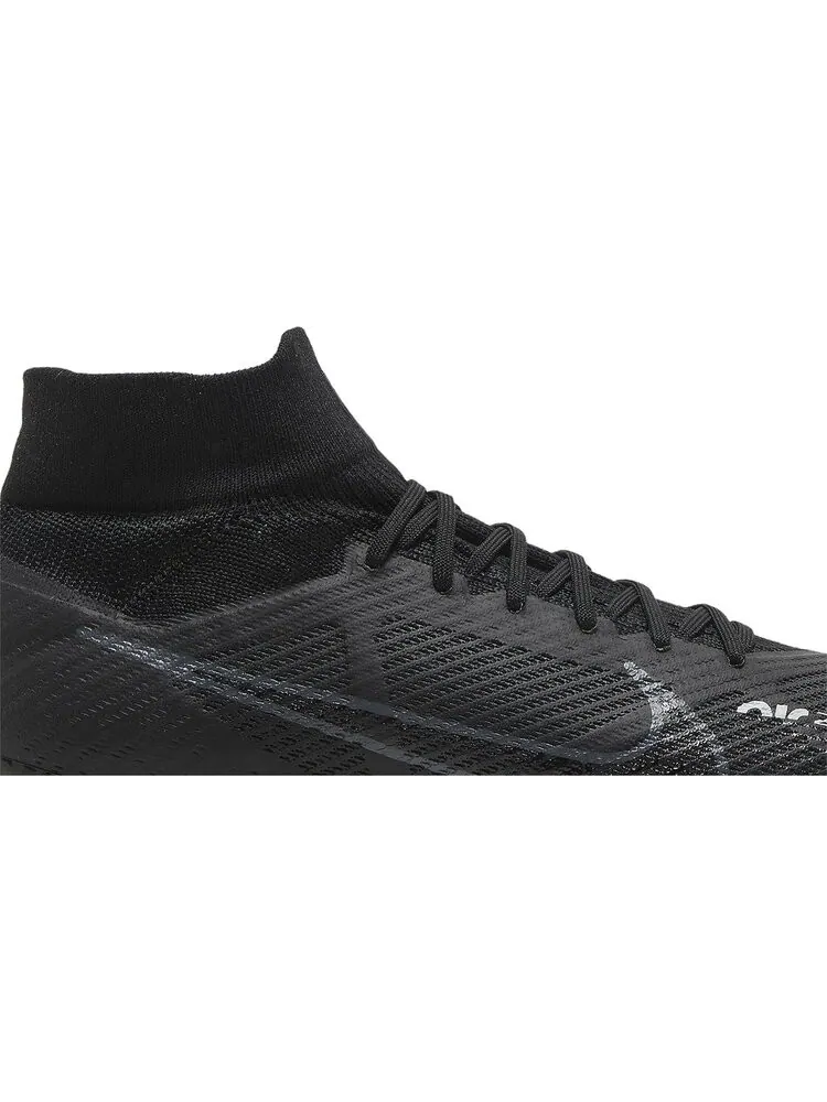 Бутсы Nike Zoom Mercurial Superfly 9 Pro FG 'Black Volt' — изображение 2 из 8, черный