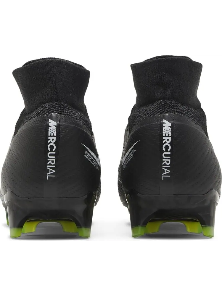 Бутсы Nike Zoom Mercurial Superfly 9 Pro FG 'Black Volt' — изображение 6 из 8, черный