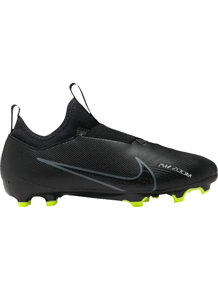 Бутсы Nike Zoom Mercurial Vapor 15 Academy MG GS 'Black Volt' — изображение 1 из 1, черный