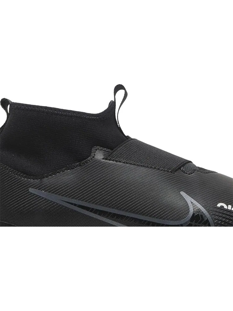 Бутсы Nike Zoom Mercurial Superfly 9 Academy FG MG GS 'Black Dark Smoke Grey' — изображение 2 из 8, черный