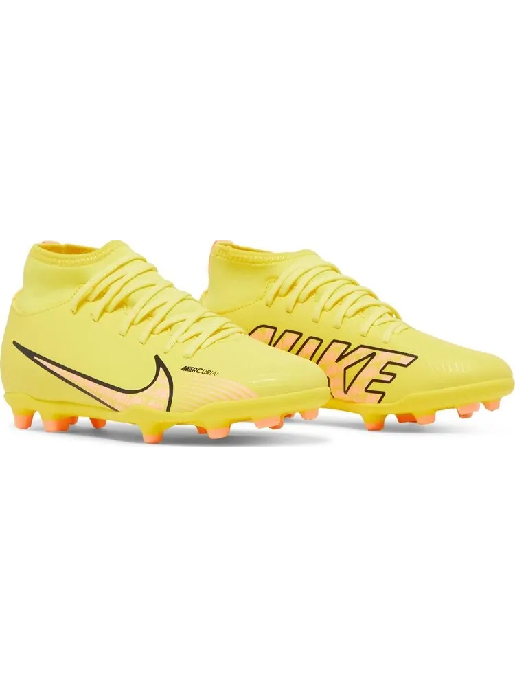 Бутсы Nike Zoom Mercurial Superfly 9 Club FG MG GS 'Lucent Pack' — изображение 8 из 8, желтый
