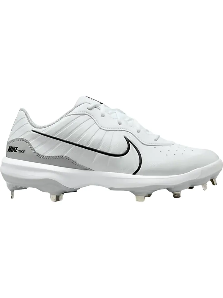 Бутсы Nike Alpha Huarache Varsity 4 Low 'White Wolf Grey' — изображение 1 из 1, белый