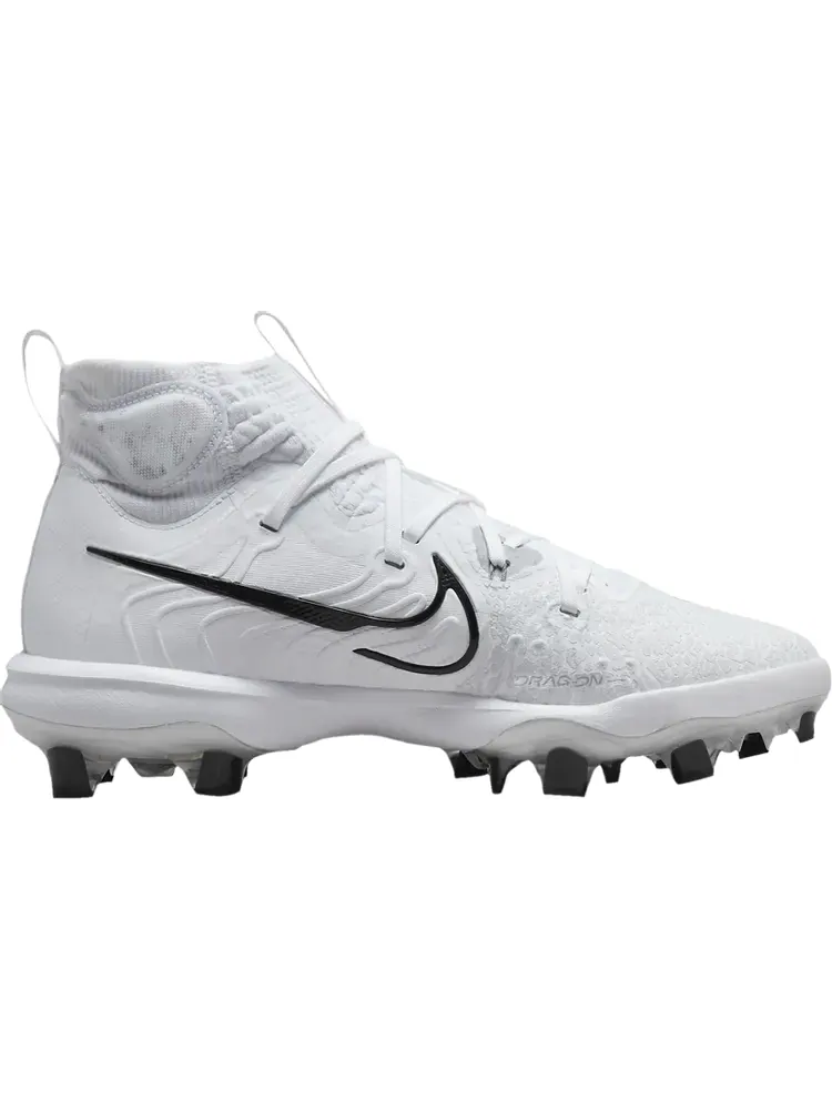 Бутсы Nike Alpha Huarache NXT MCS 'White Black' — изображение 1 из 1, белый