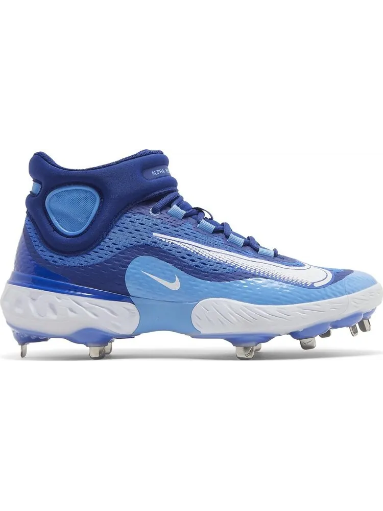 Бутсы Nike Alpha Huarache Elite 4 Mid 'Hyper Royal White' — изображение 1 из 8, синий