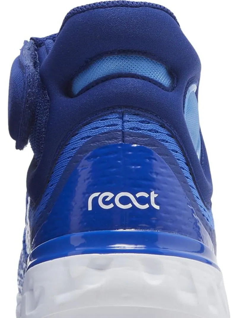 Бутсы Nike Alpha Huarache Elite 4 Mid 'Hyper Royal White' — изображение 7 из 8, синий