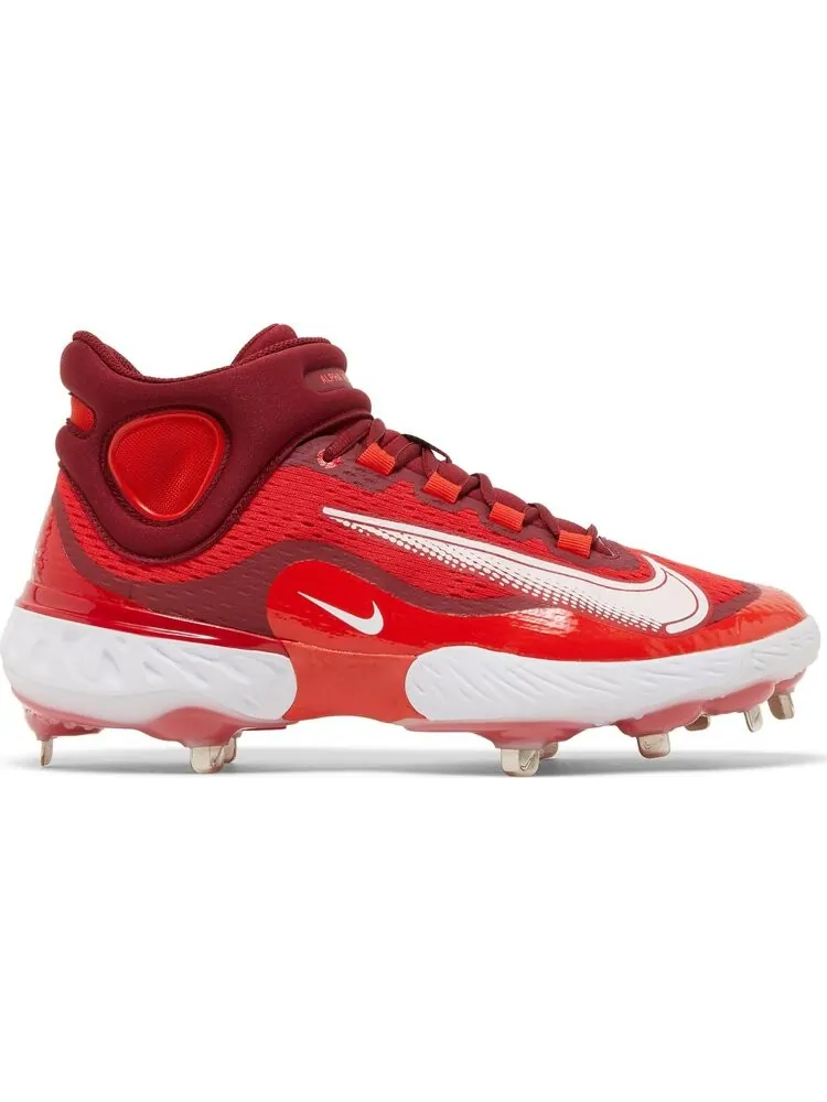 Бутсы Nike Alpha Huarache Elite 4 Mid 'University Red White' — изображение 1 из 8, красный