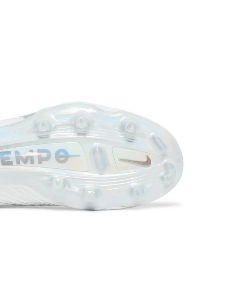 Бутсы Nike Tiempo Legend 9 Elite SE FG 'Focus Pack' — изображение 6 из 9, белый/белый