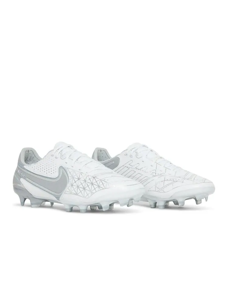 Бутсы Nike Tiempo Legend 9 Elite SE FG 'Focus Pack' — изображение 9 из 9, белый/белый