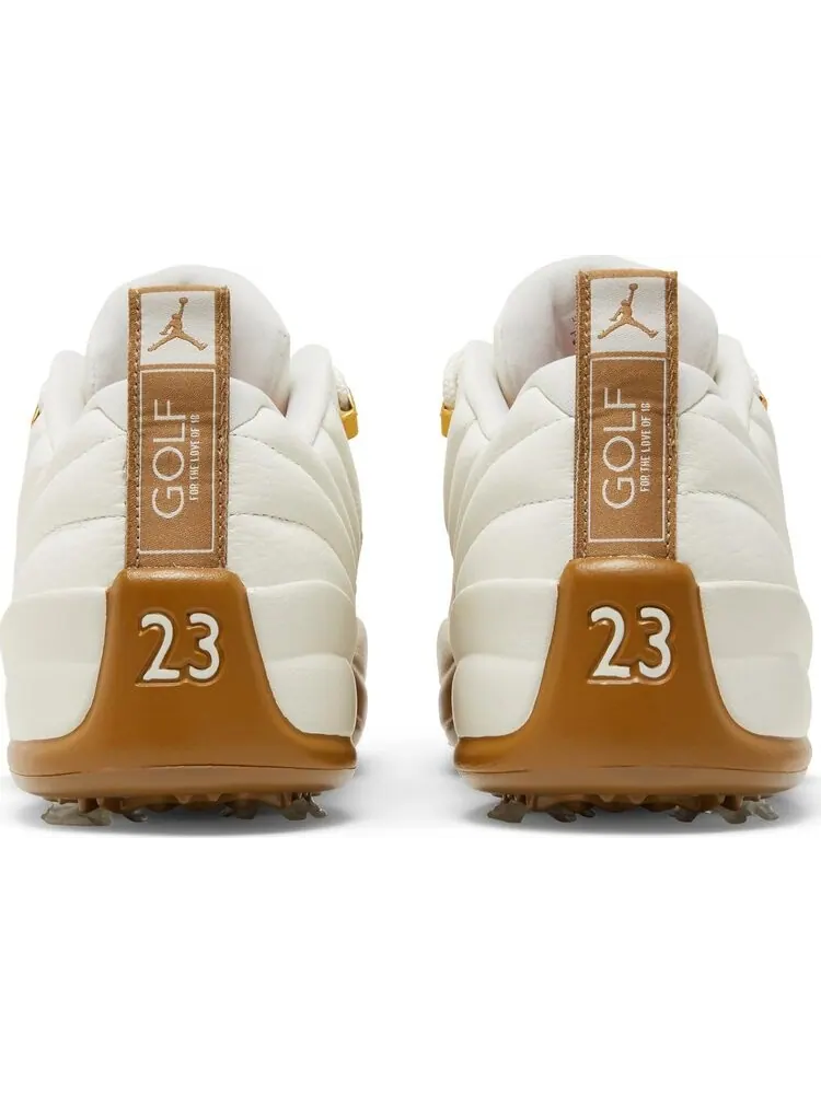 Бутсы Air Jordan 12 Low Golf Sail — изображение 6 из 8, бежевый