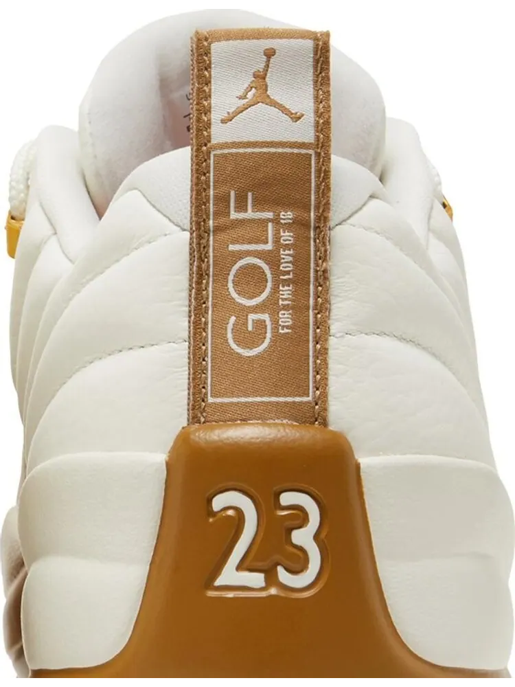 Бутсы Air Jordan 12 Low Golf Sail — изображение 7 из 8, бежевый