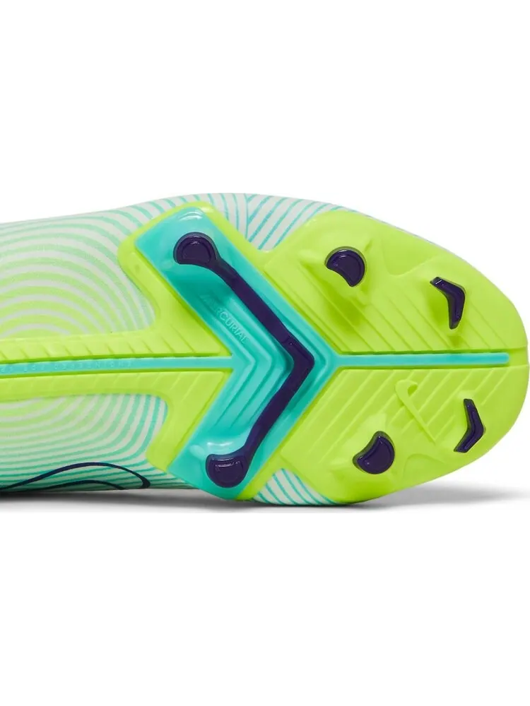 Бутсы Nike Mercurial Superfly 8 Academy MG GS 'Dream Speed - Barely Green Electro Purple' — изображение 5 из 8, зеленый