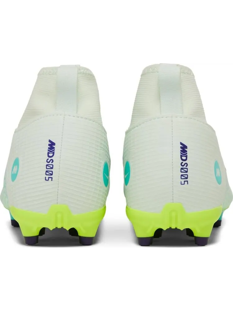 Бутсы Nike Mercurial Superfly 8 Academy MG GS 'Dream Speed - Barely Green Electro Purple' — изображение 6 из 8, зеленый