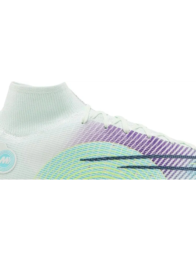 Бутсы Nike Mercurial Superfly 8 Elite FG 'Dream Speed - Barely Green Electro Purple' — изображение 2 из 8, зеленый