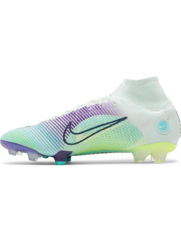 Бутсы Nike Mercurial Superfly 8 Elite FG 'Dream Speed - Barely Green Electro Purple' — изображение 3 из 8, зеленый