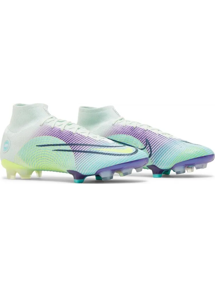 Бутсы Nike Mercurial Superfly 8 Elite FG 'Dream Speed - Barely Green Electro Purple' — изображение 8 из 8, зеленый