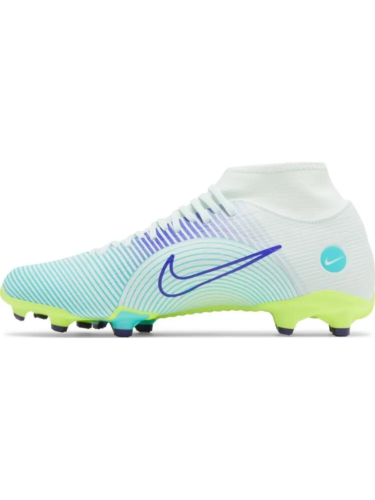 Бутсы Nike Mercurial Superfly 8 Academy MG 'Dream Speed - Barely Green Electro Purple' — изображение 3 из 8, зеленый