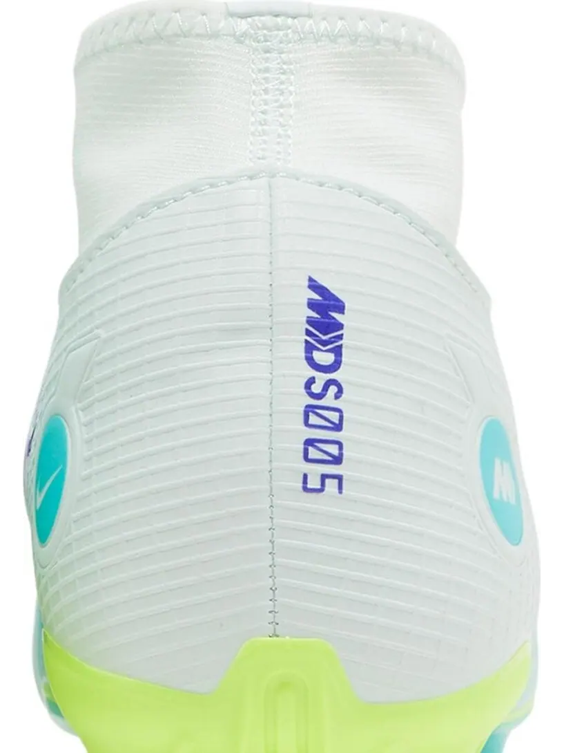 Бутсы Nike Mercurial Superfly 8 Academy MG 'Dream Speed - Barely Green Electro Purple' — изображение 7 из 8, зеленый