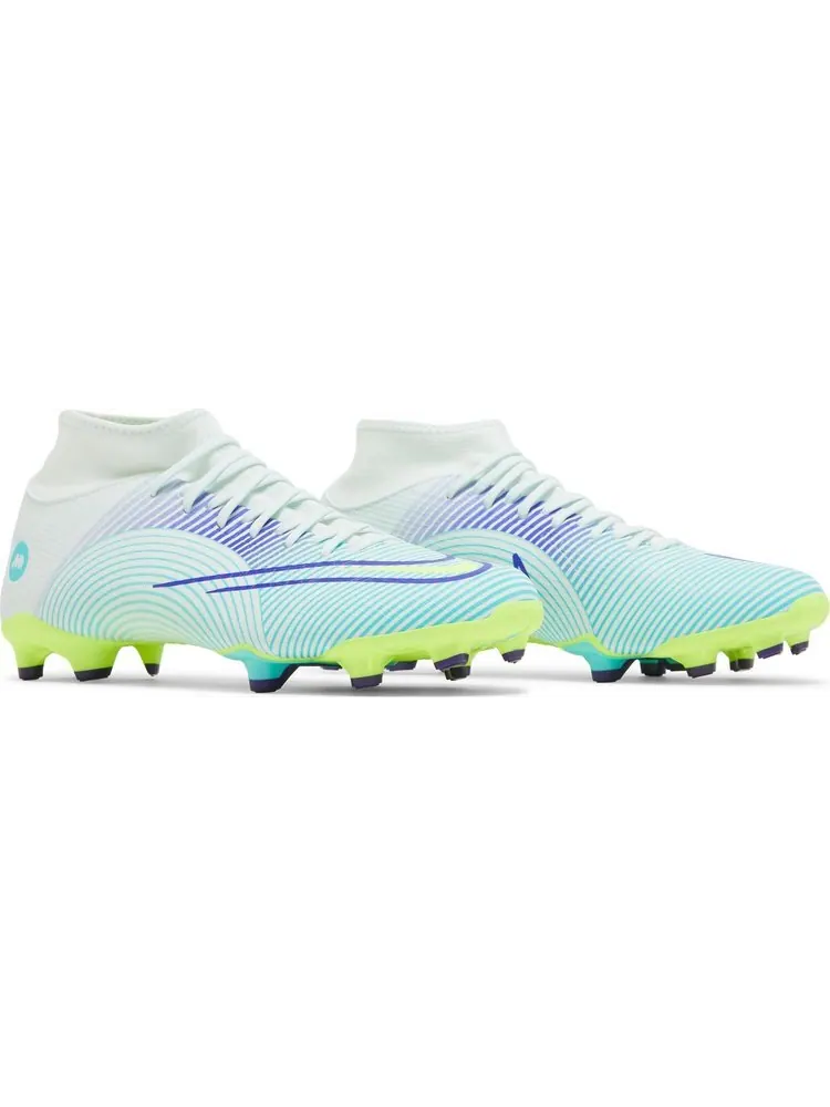 Бутсы Nike Mercurial Superfly 8 Academy MG 'Dream Speed - Barely Green Electro Purple' — изображение 8 из 8, зеленый