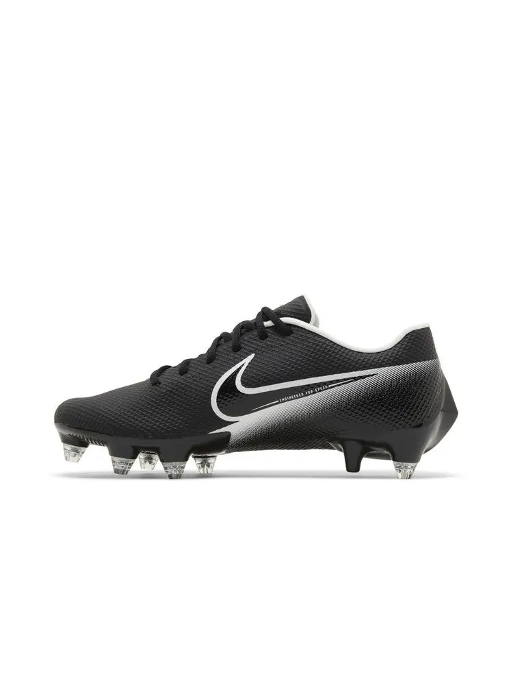 Бутсы Nike Vapor Edge Speed 360 Wide 'Black White' — изображение 4 из 9, черный/белый