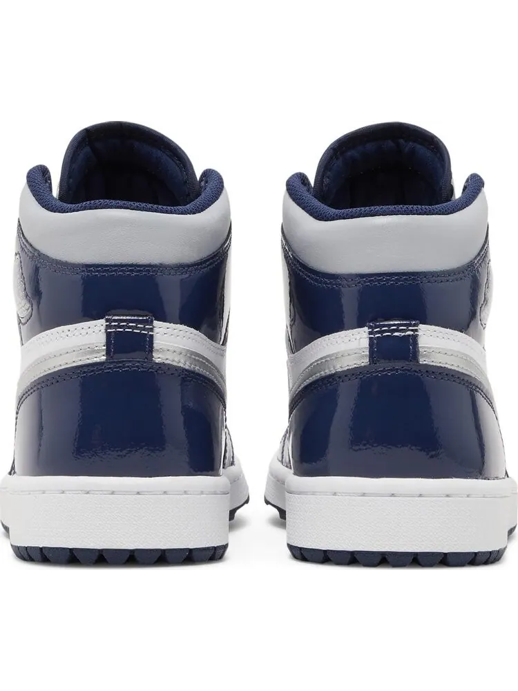 Бутсы Air Jordan 1 High Golf Midnight Navy — изображение 6 из 8, синий