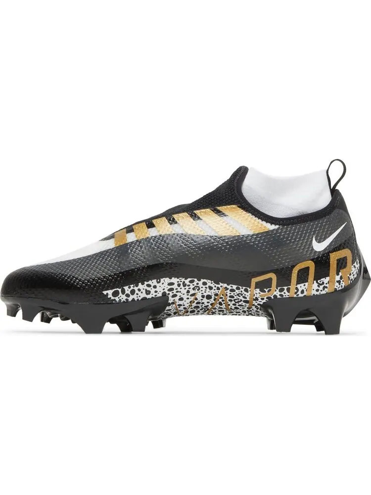 Бутсы Nike Vapor Edge Pro 360 'Black Metallic Gold Speckled' — изображение 3 из 8, черный