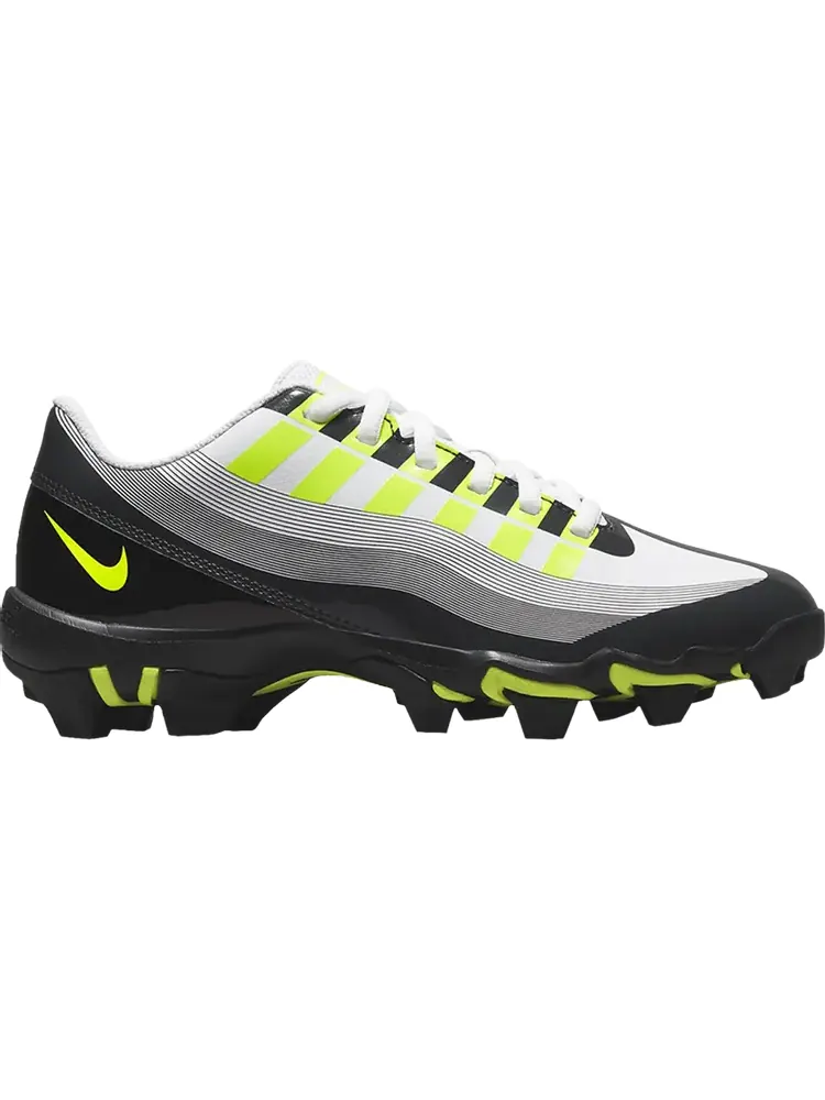 Бутсы Nike Vapor Edge Shark GS 'Volt Smoke Grey' — изображение 1 из 1, зеленый