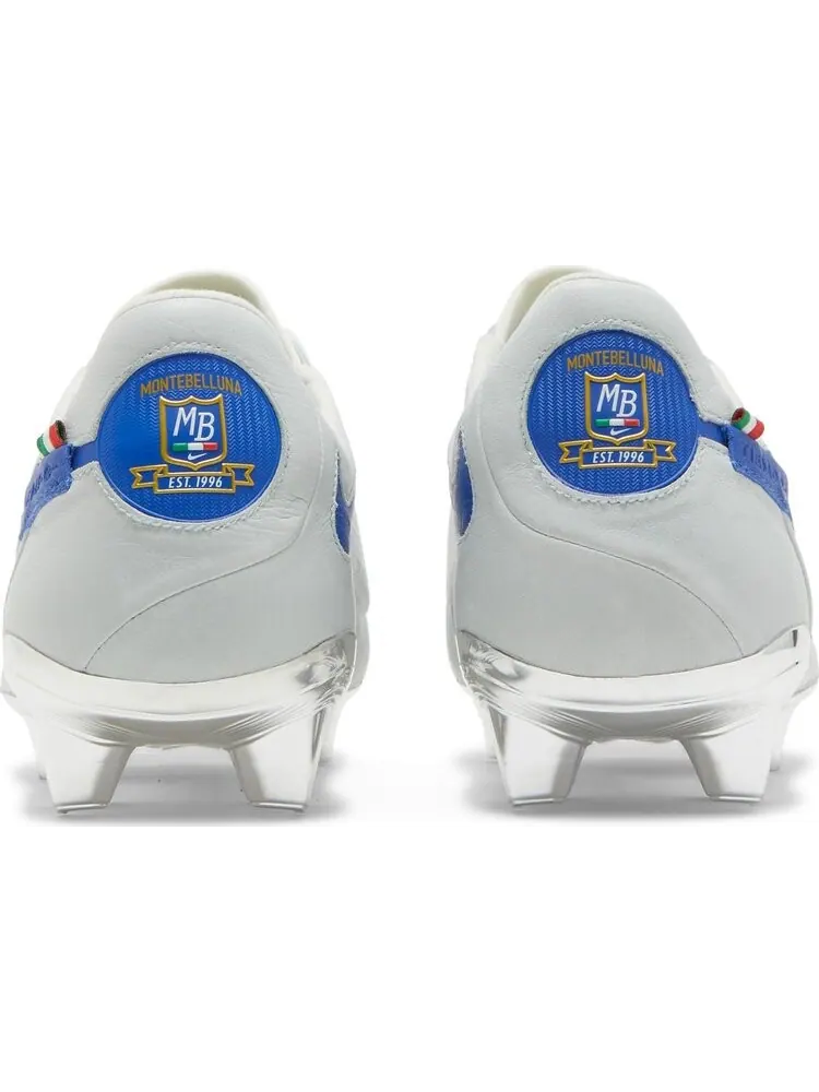 Бутсы Nike Tiempo Legend 9 Elite FG Made in Italy 'White Game Royal' — изображение 6 из 8, белый