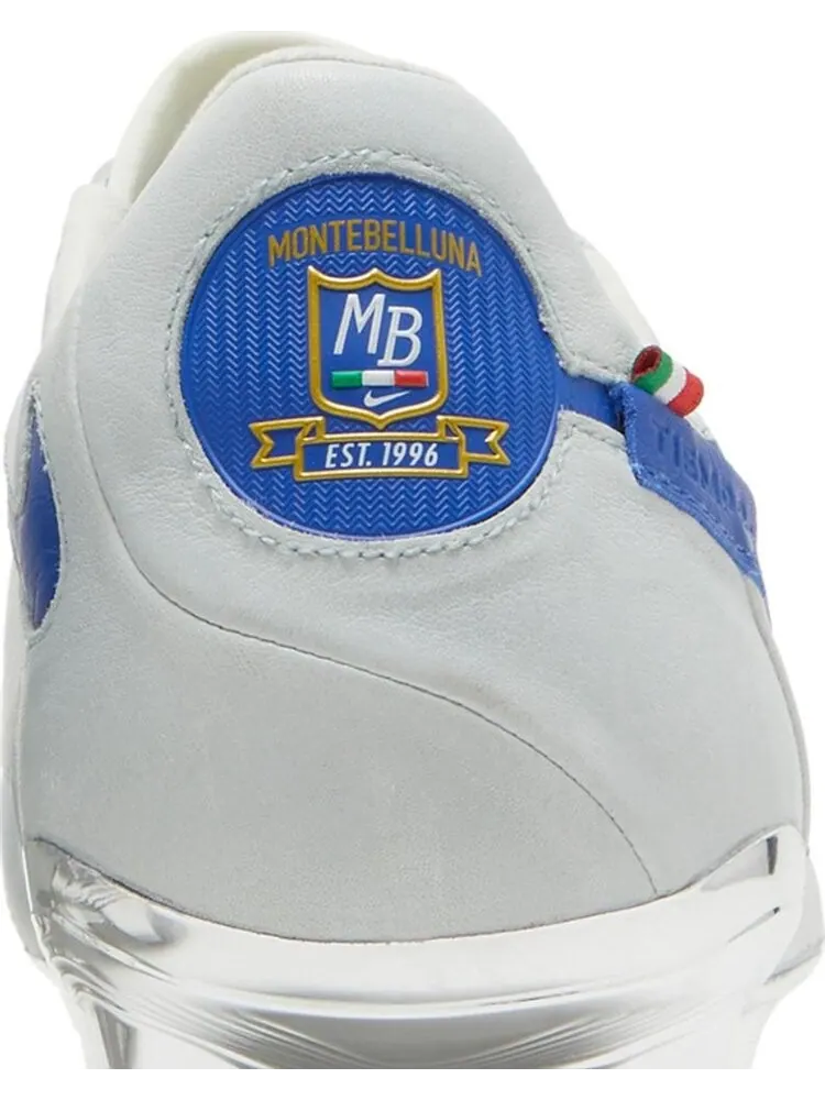 Бутсы Nike Tiempo Legend 9 Elite FG Made in Italy 'White Game Royal' — изображение 7 из 8, белый