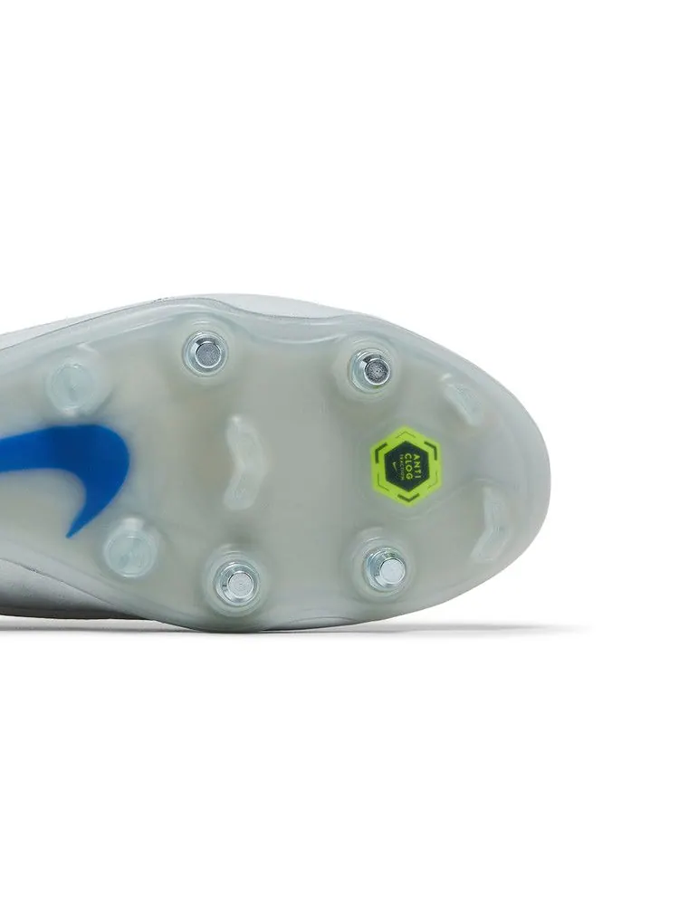 Бутсы Nike Tiempo Legend 9 Elite Made in Italy SG Pro AC 'Montebelluna - White Game Royal' — изображение 6 из 9