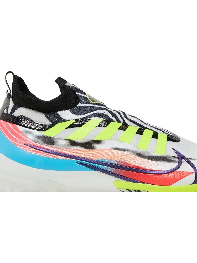 Бутсы Nike Vapor Edge Elite 360 'Multi Zebra Stripes' — изображение 2 из 8, белый