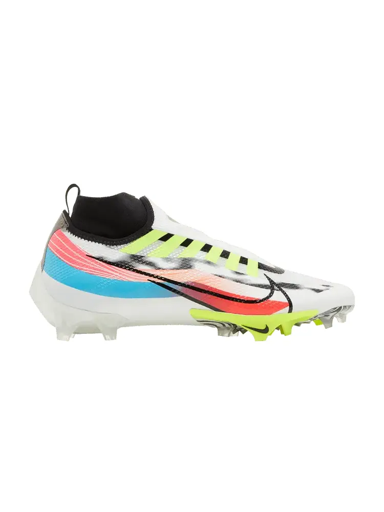 Бутсы Nike Vapor Edge Pro 360 'Multi Zebra Stripes' — изображение 1 из 9, белый//оранжевый/черный