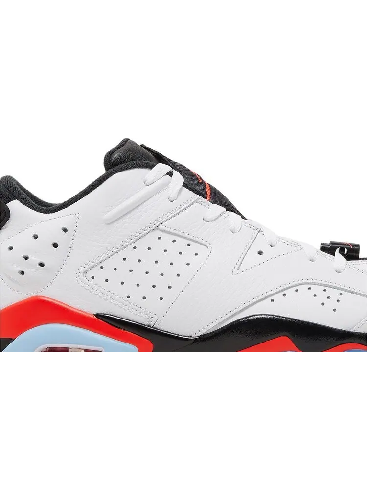 Бутсы Air Jordan 6 Retro Low Golf White Infrared — изображение 2 из 8, белый