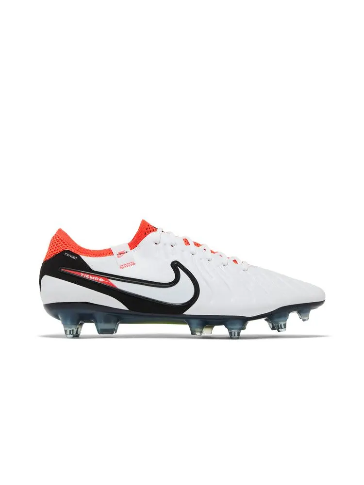 Бутсы Nike Tiempo Legend 10 Elite SG 'Ready Pack' — изображение 2 из 9, белый/черный/яркий