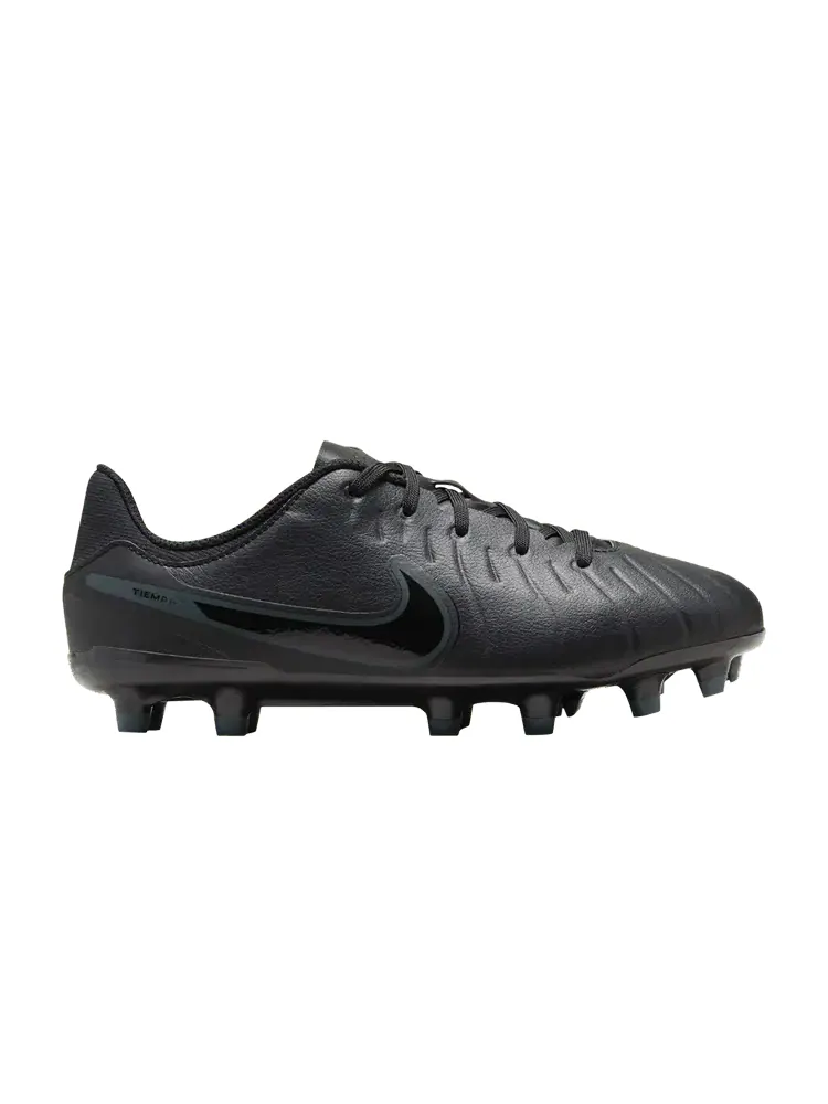Бутсы Nike Tiempo Legend 10 Academy MG GS '2024 Shadow Pack' — изображение 1 из 1, черный/глубокий/черный