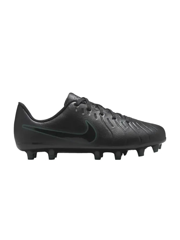 Бутсы Nike Tiempo Legend 10 Club MG GS '2024 Shadow Pack' — изображение 1 из 1, черный/глубокий/черный