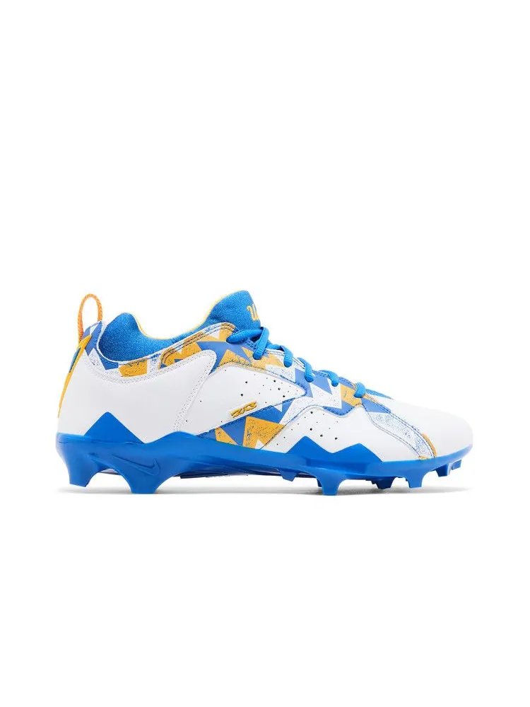 Бутсы Air Jordan Jordan 7 Alpha Low 'UCLA' PE — изображение 2 из 9, синий/синий/белый