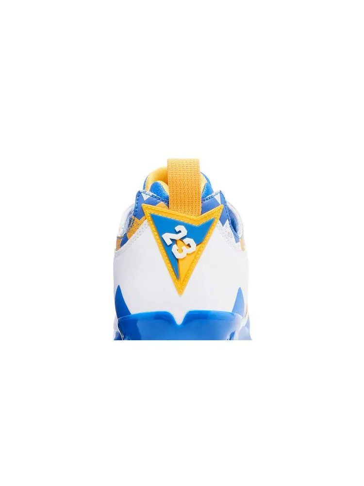 Бутсы Air Jordan Jordan 7 Alpha Low 'UCLA' PE — изображение 8 из 9, синий/синий/белый