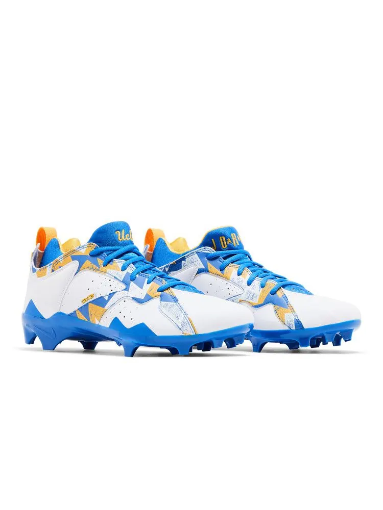 Бутсы Air Jordan Jordan 7 Alpha Low 'UCLA' PE — изображение 9 из 9, синий/синий/белый