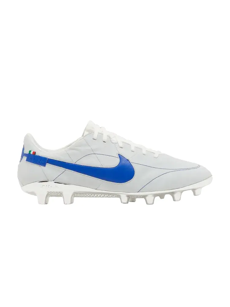 Бутсы Nike Tiempo Legend 9 Elite Made in Italy AG 'Montebelluna - White Game Royal' — изображение 1 из 9