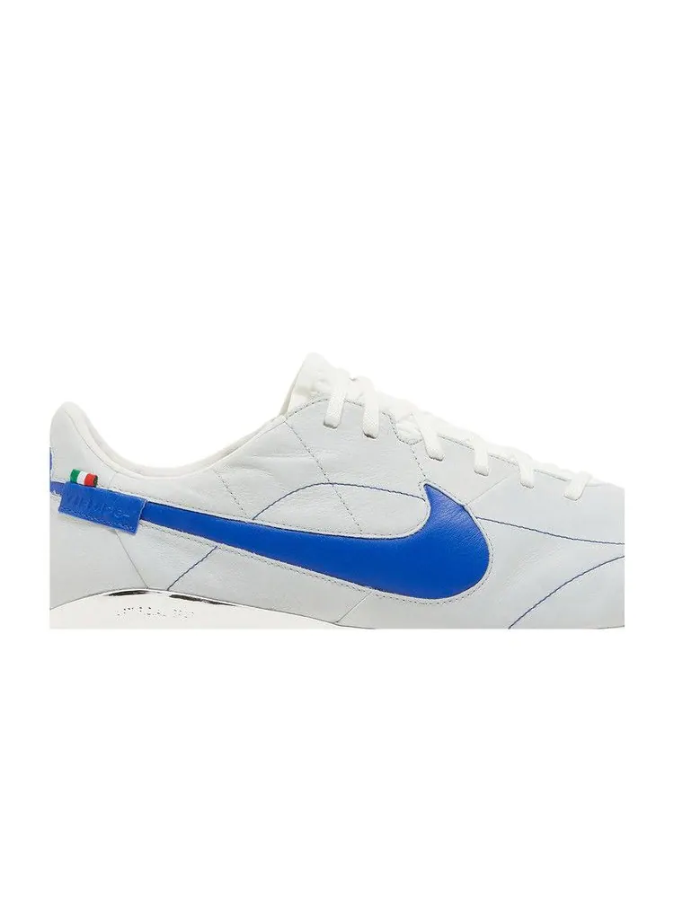 Бутсы Nike Tiempo Legend 9 Elite Made in Italy AG 'Montebelluna - White Game Royal' — изображение 3 из 9