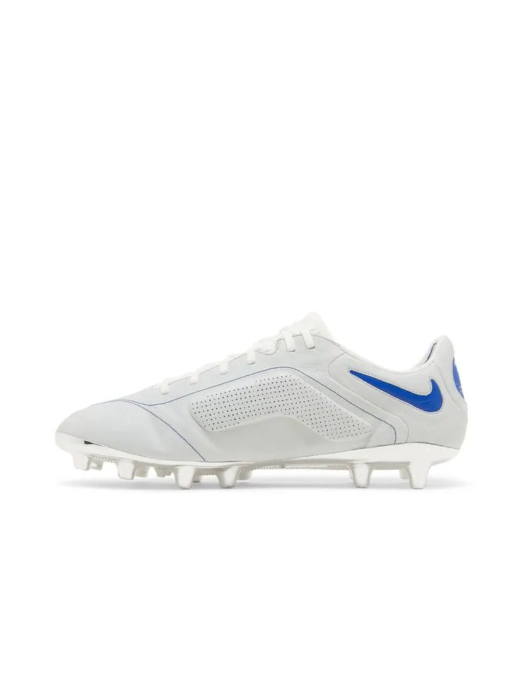 Бутсы Nike Tiempo Legend 9 Elite Made in Italy AG 'Montebelluna - White Game Royal' — изображение 4 из 9