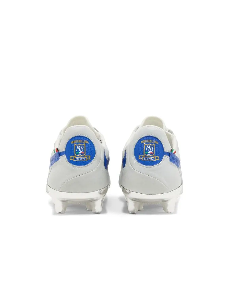 Бутсы Nike Tiempo Legend 9 Elite Made in Italy AG 'Montebelluna - White Game Royal' — изображение 7 из 9