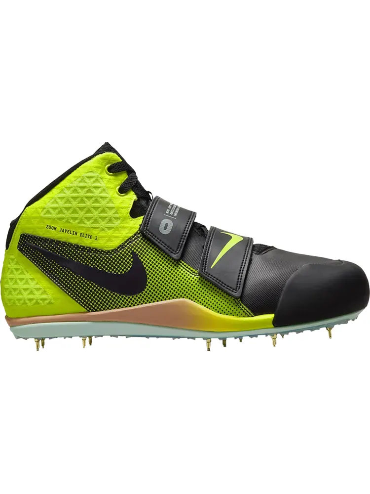 Бутсы Nike Zoom Javelin Elite 3 'Black Volt' — изображение 1 из 1, черный