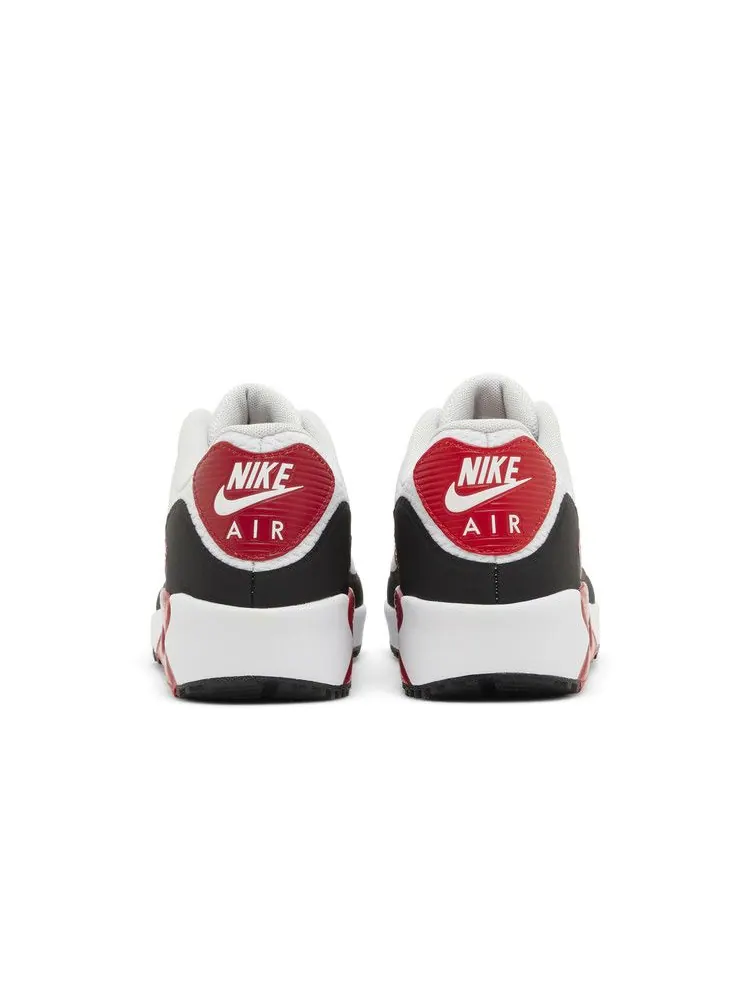 Бутсы Nike Air Max 90 Golf 'University Red' — изображение 7 из 9, белый/черный//красный