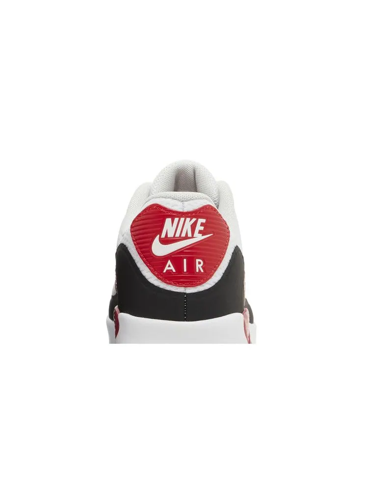 Бутсы Nike Air Max 90 Golf 'University Red' — изображение 8 из 9, белый/черный//красный
