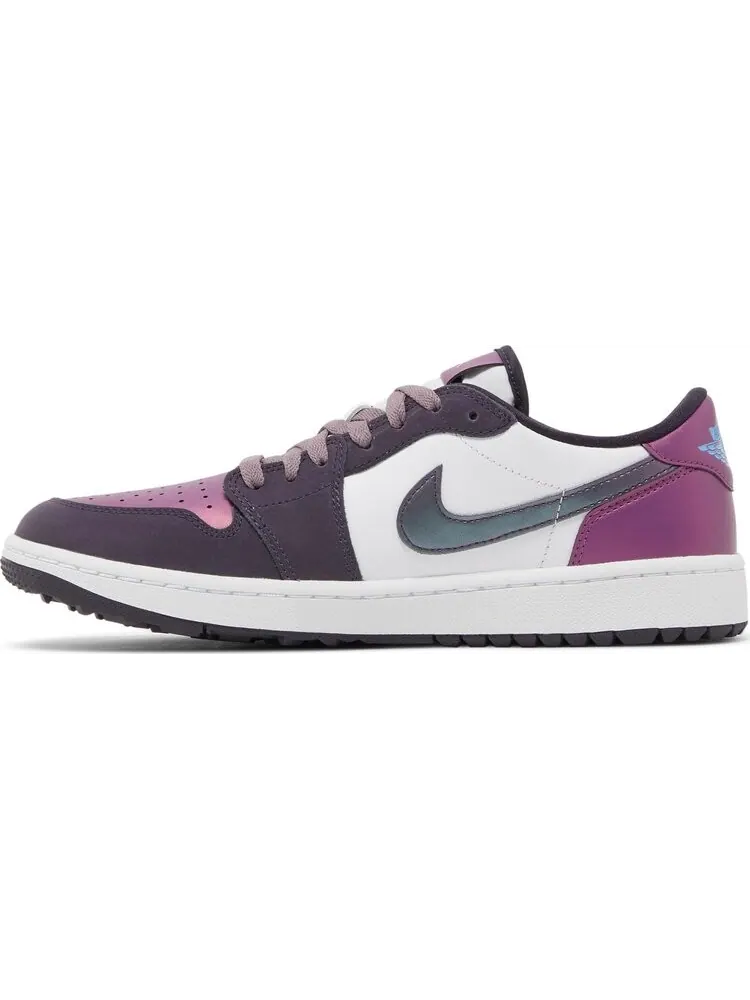 Бутсы Air Jordan 1 Low Golf NRG Purple Smoke — изображение 3 из 8, фиолетовый