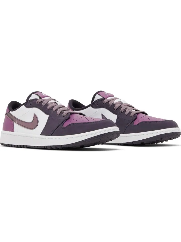 Бутсы Air Jordan 1 Low Golf NRG Purple Smoke — изображение 8 из 8, фиолетовый